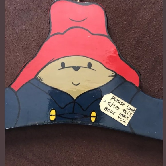 1998 Peddington kids wood hanger - Picture 2 of 4